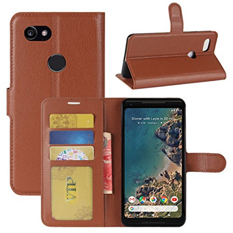 Leather Folio Wallet Case for Google Pixel 2 XL Leather Folio Wallet Case for Google Pixel 2 XL